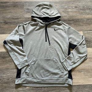 Mens Large Therma-Fit Nike Hoodie in Gray